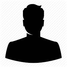 Black Silhouette of a Man 