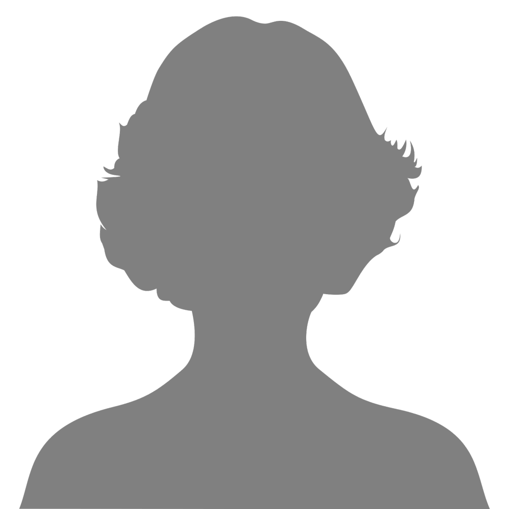 Silhouette of a female figure